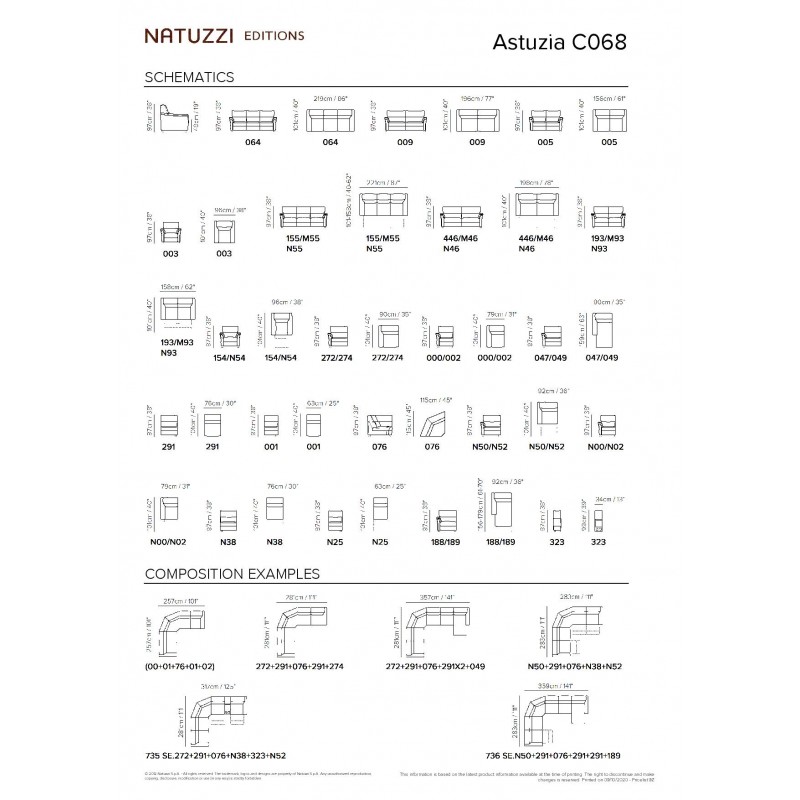 Natuzzi deals astuzia sectional